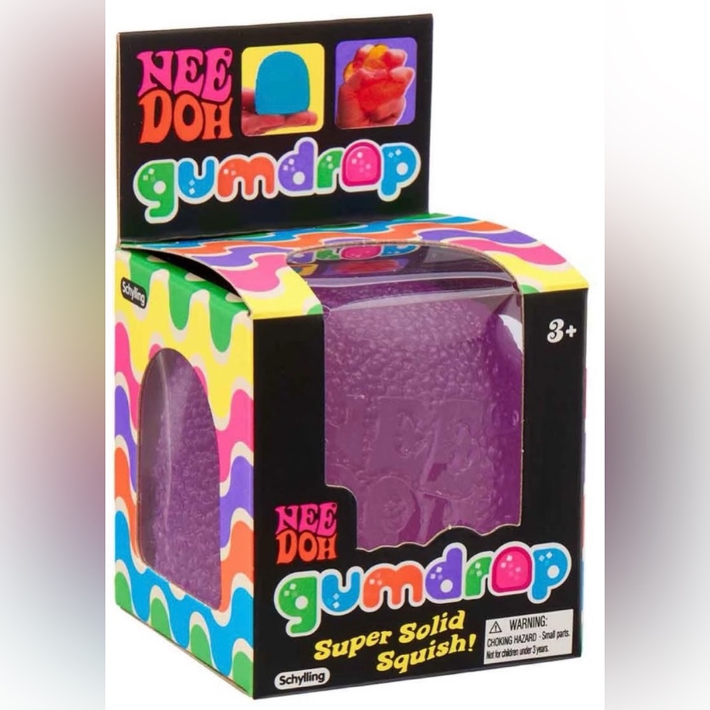 NeeDoh Gumdrop- Purple